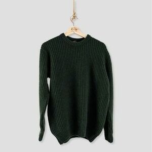 Pulóverek Armazém Das Malhas ARMAZÉM DAS MALHAS Chunky Knit - Green kép