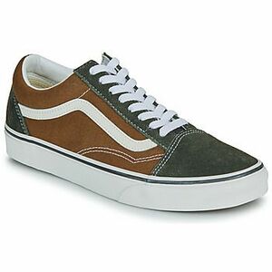 Rövid szárú edzőcipők Vans Old Skool CANVAS/SUEDE POP BROWN/MULTI kép