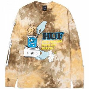 Pólók / Galléros Pólók Huf T-shirt mess tiedye ls kép