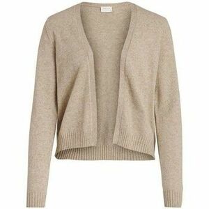 Kabátok Vila Ril Short Cardigan - Natural Melange kép