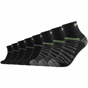 Sport zoknik Skechers 3PPK Unisex Mesh Ventilation Quarter Socks kép