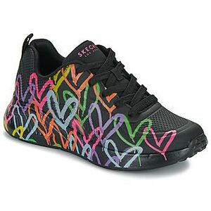 Rövid szárú edzőcipők Skechers UNO LITE GOLDCROWN - HEART OF HEARTS kép