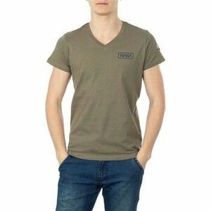 Pólók / Galléros Pólók Nasa BASIC FLAG V NECK kép