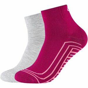 Sport zoknik Skechers 2PPK Basic Cushioned Quarter Socks kép