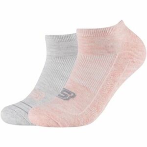 Sport zoknik Skechers 2PPK Basic Cushioned Sneaker Socks kép