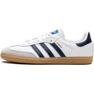 Divat edzőcipők adidas Samba OG Cloud White Night Indigo Gum kép