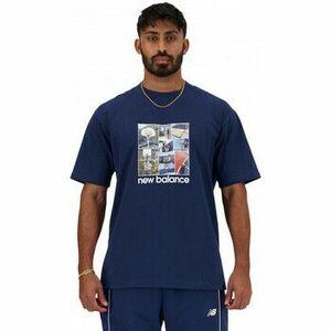 Pólók / Galléros Pólók New Balance Hoops graphic t-shirt kép