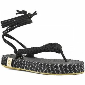 Szandálok / Saruk Nalho BLK MEDHA SANDAL WITH CROCHET UPPER kép