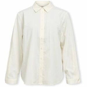 Blúzok Object Catinka Shirt - White Sand kép