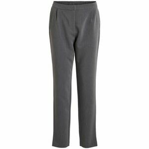 Nadrágok Vila Piper Pants - Dark Grey Melange kép