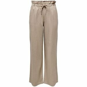 Nadrágok Only Pants Caro Wide - Oxford Tan kép