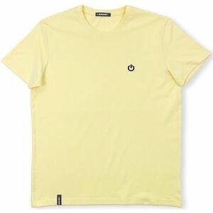 Pólók / Galléros Pólók Organic Monkey Power Off T-Shirt - Yellow Mango kép