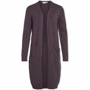 Kabátok Vila Noos Ril Long Cardigan - Plum Perfect kép