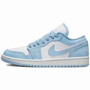 Divat edzőcipők Nike Air Jordan 1 Low Aluminium kép