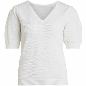 Pulóverek Vila Knit Chassa Puff - Pristine kép