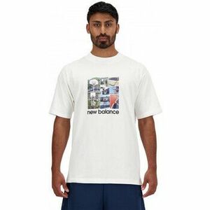 Pólók / Galléros Pólók New Balance Hoops graphic t-shirt kép