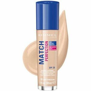 Alapozók Rimmel London Match Perfection Foundation - 10 Light Porcelain kép