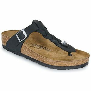 Lábujjközös papucsok BIRKENSTOCK Gizeh Braided LEOI Black kép