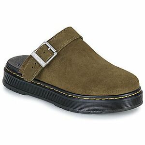 Klumpák Dr. Martens Brookline Mule DMs Olive Bronx Suede kép