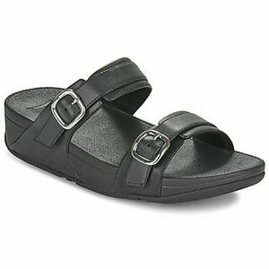 Papucsok FitFlop Lulu Adjustable Leather Slides kép