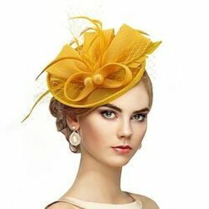 kis tea party sapka - 2025 kentucky derby fascinator pillbox sapka fejdísz nőknek Lightinthebox kép