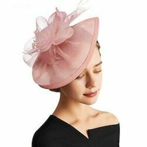 női fascinator sapkák tea party sapka vintage pillbox sapka fejpánt koktélhoz Lightinthebox kép