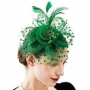 fascinators sapka női tea party fejpánt virág koktél háló tollak hajcsipesz kentucky derby sapka esküvő Lightinthebox kép