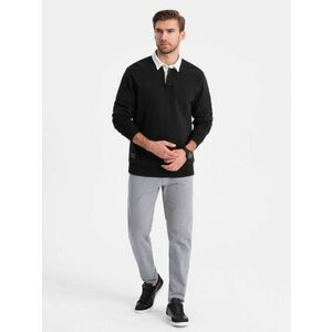 Ombre Clothing Elegáns szürke farmer nadrág P1058 kép