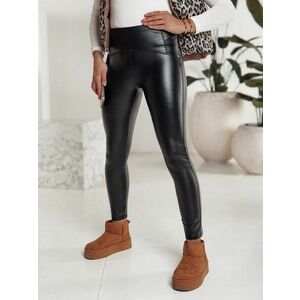 Dstreet Női viaszos fekete leggings Ellodix kép