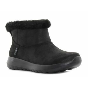 Skechers Slip-Ins - On The Go Joy - Cozy Dream fekete bélelt női bokacsizma kép