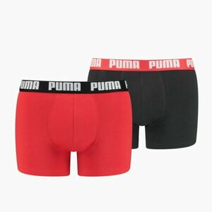 Puma Basic Boxer piros-fekete 2db-os szett kép