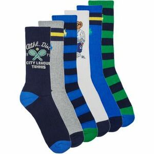 Sport zoknik Polo Ralph Lauren PL THLTC CL6 CREW SOCK 6 PACK kép