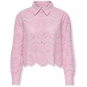 Blúzok Only Noos Valais Shirt - Pink Lady kép