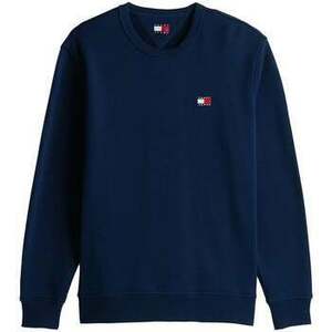 Pulóverek Tommy Jeans Reg Logo Badge Sweatshirt Dark Night Navy kép