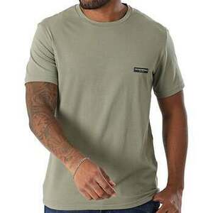 Pólók / Galléros Pólók Emporio Armani Lounge 2 Pack Stretch Cotton T-Shirt Khaki/Black kép