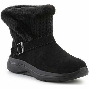 Csizmák Skechers Go Walk Arch Fit Boot True Embrace 144422-BBK kép