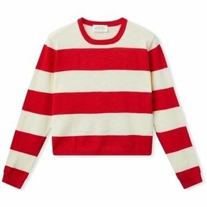 Pulóverek Compania Fantastica COMPAÑIA FANTÁSTICA Knit 10203 - White/Red kép