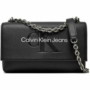 Táskák Calvin Klein Jeans SCULPTED EW FLAP W/CHAIN25 MONO K60K612221 kép