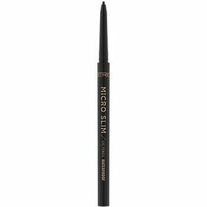 Szemceruza Catrice Waterproof Micro Slim Eye Pencil - 10 Black Perfection kép