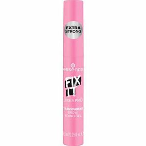 Szemöldök smink Essence Transparent Brow Fixing Gel Fix It Like a Pro kép