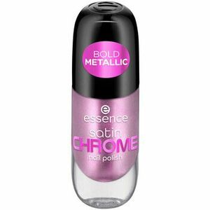 Körömlakkok Essence Satin Chrome Nail Polish - 02 Artificial Pinktelligenc kép