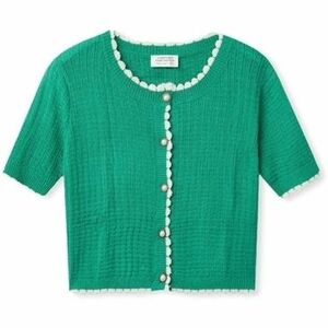 Kabátok Compania Fantastica COMPAÑIA FANTÁSTICA Cardigan 10301 - Green kép