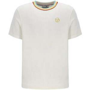 Pólók / Galléros Pólók Sergio Tacchini Slice Velour T-Shirt Gardenia/Gold kép