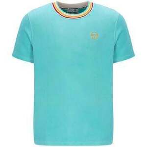 Pólók / Galléros Pólók Sergio Tacchini Slice Velour T-Shirt Pool Blue kép