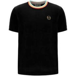 Pólók / Galléros Pólók Sergio Tacchini Slice Velour T-Shirt Black kép