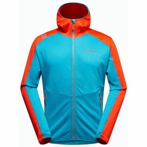 Polárok La Sportiva Upendo Hoody M L67 614322 Tropic Blue/Cherry Tomato kép