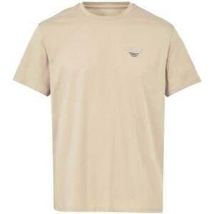 Pólók / Galléros Pólók Emporio Armani Beach Embroidered Logo T-Shirt Plaza Taupe kép