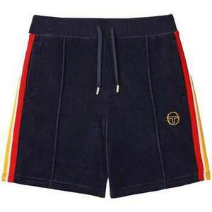 Rövidnadrágok Sergio Tacchini Slice Velour Shorts Maritime Blue/Gold kép