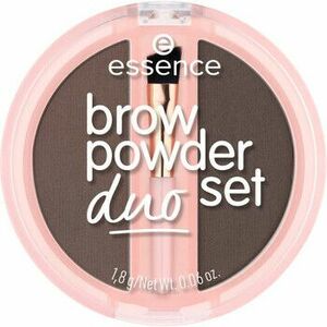 Szemöldök smink Essence Brow Powder Duo Set - 03 Dark kép