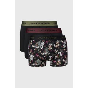 3PACK JACK AND JONES Flowers boxeralsó kép